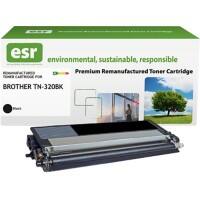 Toner esr compatible avec Brother TN-320BK Noir