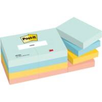 Post-it Notes 38 x 51 mm Beachside Colour Collection 12 Blokken van 100 Vellen