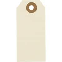 RAJA Hanglabels Karton Beige 5,1 x 10 cm 1000 Stuks