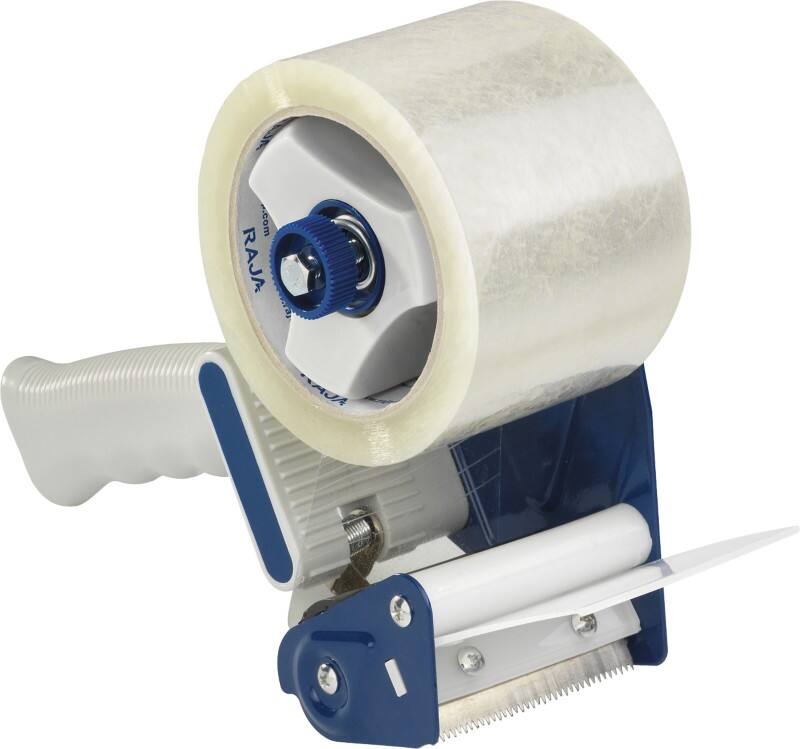 RAJA Verpakkingstape-afroller Blauw 170 (B) mm Kunststof, Metaal