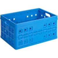 Sunware Vouwkrat 46 l Blauw PP (Polypropeen) 54 x 26,5 x 38 cm