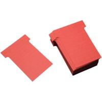 Fiches T Ultradex Narrow Rouge-brun 6,5 x 8,5 cm 100 unités