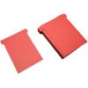 Ultradex T-kaartjes Wide Baksteen rood 9,2 x 12 cm 100 stuks