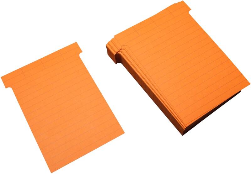 Fiches T Ultradex Wide Orange 9,2 x 12 cm 100 unités