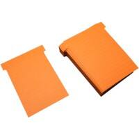 Fiches T Ultradex Wide Orange 9,2 x 12 cm 100 unités