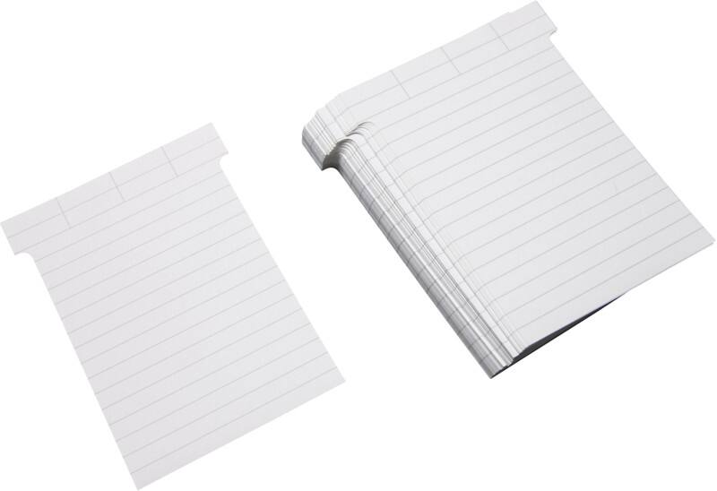 Planning pour fiches T Ultradex Blanc 9,2 x 12 cm 100 unités
