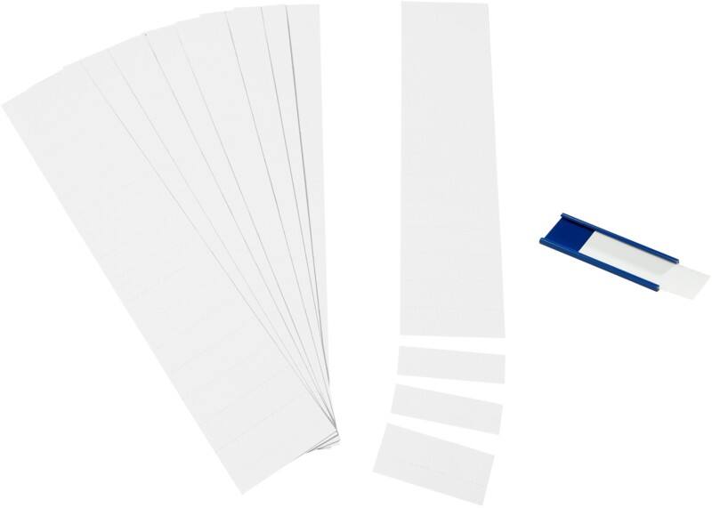 Étiquettes à insérer Ultradex Blanc 6 x 0,75 cm 420 unités