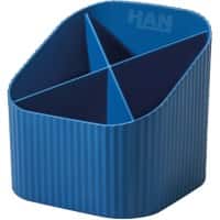 Pot à crayons HAN KARMA 17248-16 PP (Polypropylène) Bleu 111 mm (l) x 111 mm (p) x 105 mm (h)