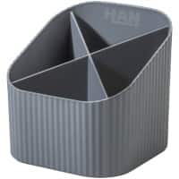 HAN X-LOOP Pennenpot 17248-18 PP (Polypropeen) Grijs 111 mm (B) X111 mm (D) X 105 mm (H)