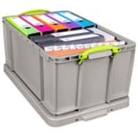 Boîte de rangement Really Useful Box Plastique 64 L Gris 44 x 71 x 31 cm