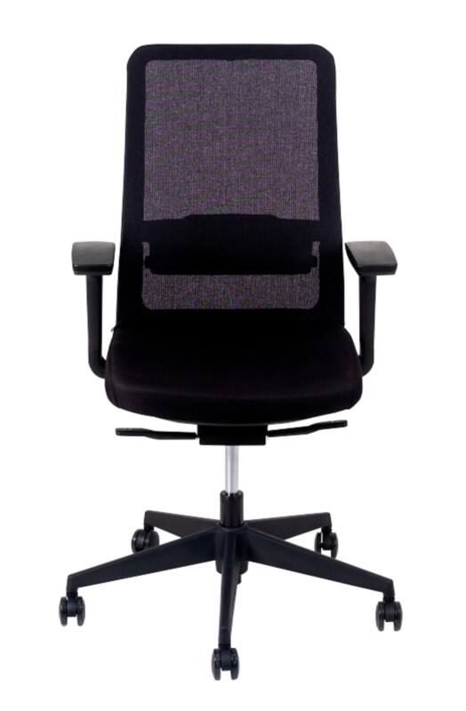 Siège de bureau Ceha ARCA K30A (BK) Tissu Noir