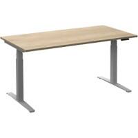 Ceha Zit-sta-bureau SQ661 Zilver 740 mm x 630 mm - 1300 mm