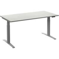 Ceha Zit-sta-bureau SQ663 Zilver 740 mm x 630 mm - 1300 mm