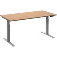 Ceha Zit-sta-bureau SQ679 Zilver 740 mm x 630 mm - 1300 mm