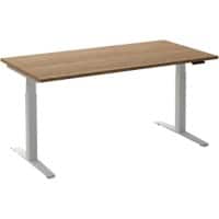 Bureau assis-debout Ceha SQ688 Blanc 740 mm x 630-1 300 mm