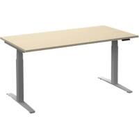 Ceha Zit-sta-bureau SQ699 Zilver 740 mm x 630 mm - 1300 mm