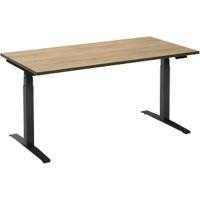 Ceha Hoogteverstelbaar bureau SQ739 Zwart 740 mm x 630 mm - 1300 mm