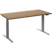 Ceha Zit-sta-bureau SQ765 Zilver 740 mm x 630 mm - 1300 mm