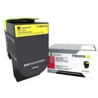 Toner Lexmark D'origine 71B0040 Jaune