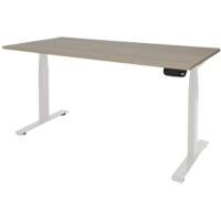 Bureau assis-debout Schaffenburg Dextro DEXP-128-HALW-M25 Multicolore 1 200 x 800 mm