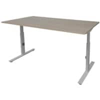 Schaffenburg Linesto Plus Bureau Rechthoekig Eiken T-Voet 1.400 (B) x 800 (D) x 655 (H) mm Melamine