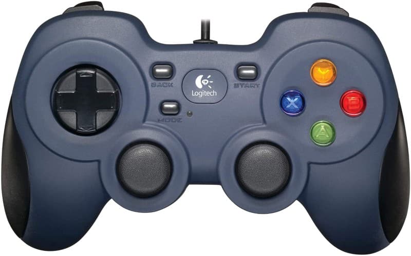 Logitech F310 Gamepad Blauw, zwart