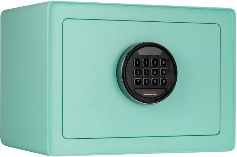Coffre-fort Phoenix DREAM1M Menthe pastel 350 (l) x 250 (p) x 250 (h) mm