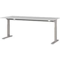 Bureau assis-debout GERMANIA GW-Profi 2.0 4253-583 Gris 1 800 mm (l) x 800 mm (p) x 750 mm (h)