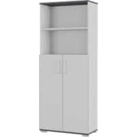 Armoire de classement GERMANIA GW-Profi 2.0 4249-588 Gris 800 mm (l) x 400 mm (p) x 2 000 mm (h)