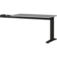 Extension de bureau GERMANIA 4241-581 Gris, Noir 1 130 mm (l) x 600 mm (p) x 870 mm (h)