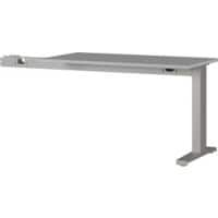 Extension de bureau GERMANIA 4241-583 Gris, Noir 1 130 mm (l) x 600 mm (p) x 870 mm (h)