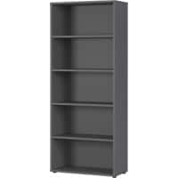 Germania boekenkast 4235-547 grafiet 800 mm (B) X 400 mm (D) X 1970 mm (H)