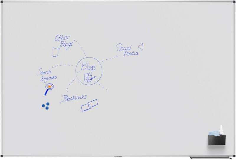 Legamaster UNITE PLUS Whiteboard Magnetisch Email Enkel 180 (B) x 120 (H) cm