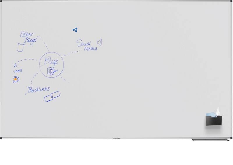 Legamaster UNITE PLUS Whiteboard Magnetisch Email Enkel 200 (B) x 120 (H) cm