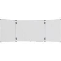 Tableau triple Legamaster UNITE PLUS Magnétique Émail Simple face 120 (L) x 90 (H) cm