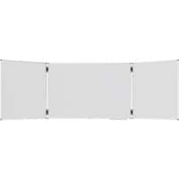 Tableau blanc pliant Legamaster UNITE PLUS Magnétique Émail Single 150 (L) x 100 (H) cm