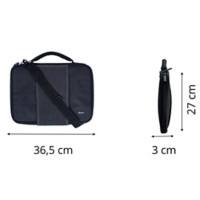 Sacoche pour ordinateur portable YAKA 70780 13,3'' Polyester Noir 3 x 36,05 x 27 cm