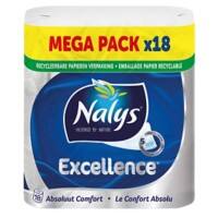 Toilet Paper Nalys Comfort 5 épaisseurs 419516 18 Rouleaux de 73 Feuilles