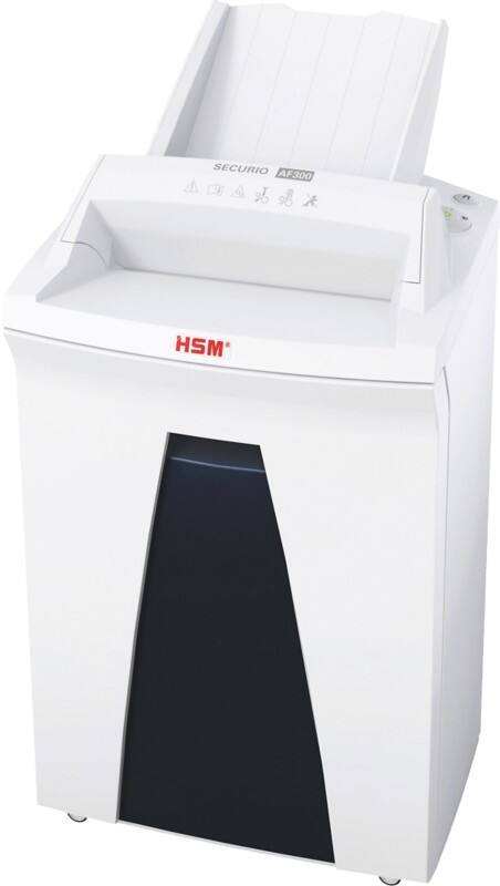 Destructeur de documents HSM Alimentation Automatique SECURIO 11 Feuilles Coupe croisée Niveau de sécurité P-5, T-5, E-4, F-2 35 L AF300