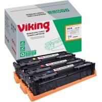 Toner Viking 131A compatible U0SL1AM Cyan, magenta, jaune 3 unités