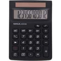 Calculatrice de bureau Maul MAULeco 650 12 chiffres Noir Solare 7268690