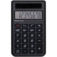Calculatrice de poche Maul MAULeco 250 8 chiffres Noir Solare 7268290