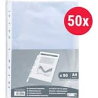 Exacompta Showtassen A4 Generfd Transparant 0,04mm PP (Polypropeen) Up 5211E Pak van 50