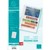 Pochettes coins Exacompta A4 Transparent Polypropylène 0,12 mm 100 unités