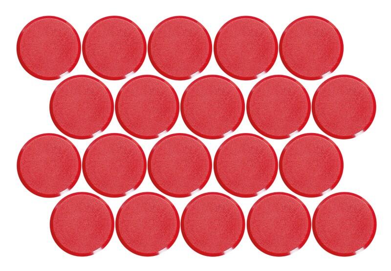 Aimants pour tableau blanc Maul MAULPro Rond Rouge 0.6 kg Capacité de charge 29 mm 20 Unités