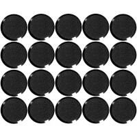 Maul MAULpro Rond Whiteboard-magneten Zwart 0.6 kg draagkracht 29 mm 20 Stuks