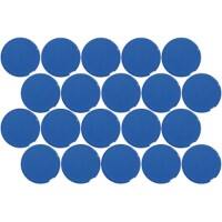 Aimants pour tableau blanc Maul MAULPro Bleu 2 kg Capacité de charge 33 mm 20 Unités
