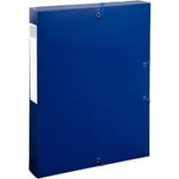 Boîte de classement Exacompta BEE BLUE 59142E PP (Polypropylène) Recyclé Bleu marine 25 (l) x 4 (p) x 33 (h) cm