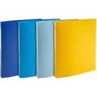 Classeur à anneaux Exacompta BEE BLUE 15 mm PP (Polypropylène) A4 4 Anneaux Assortiment 4 Unités