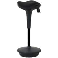 Tabouret assis-debout Serie 235 Schaffenburg Noir ATCB-235-BF 330 x 330 mm